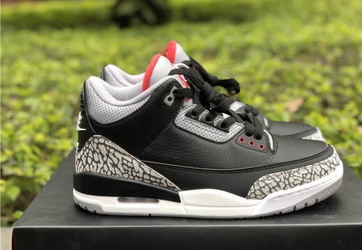 Air Jordan 3 Black Cement DN3707-010 40.5---48